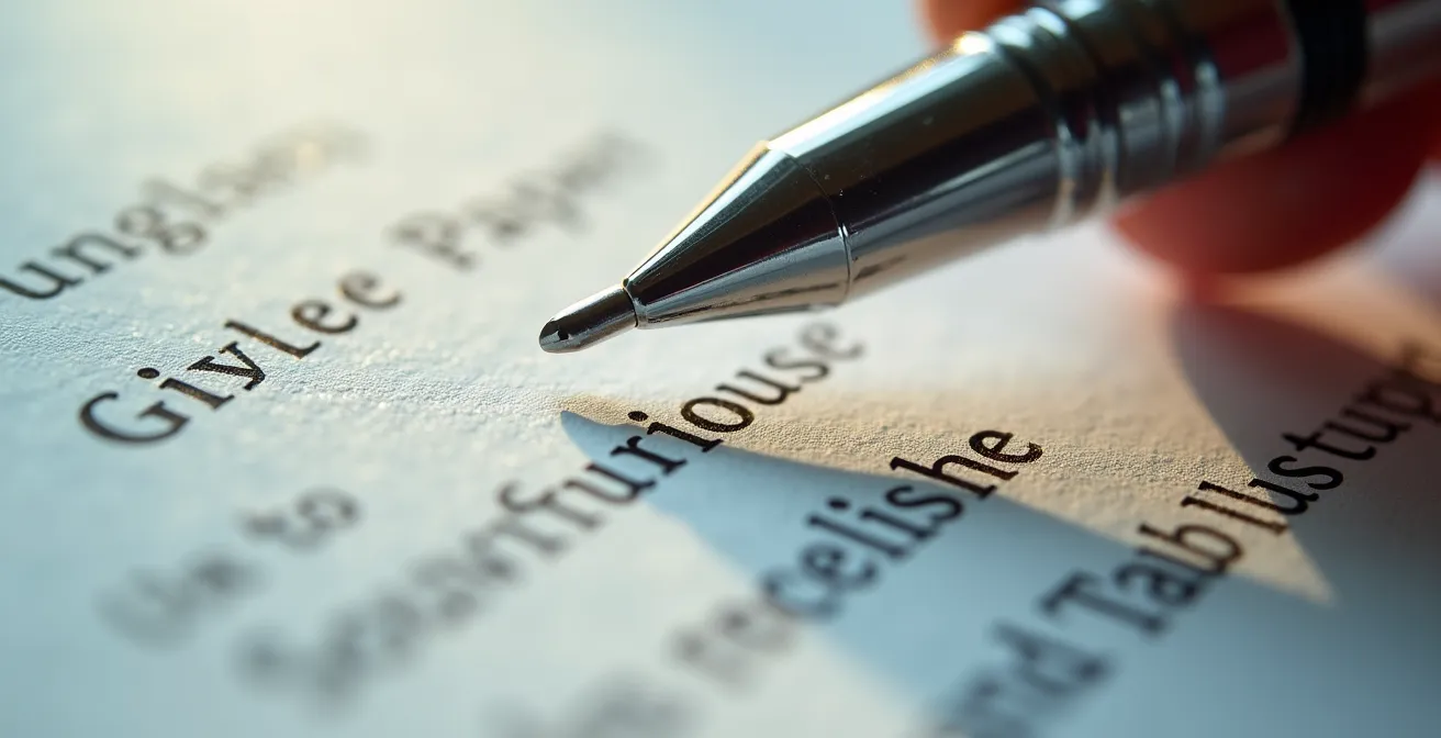 Abstract visualization of resume optimization for both ATS systems and human readers