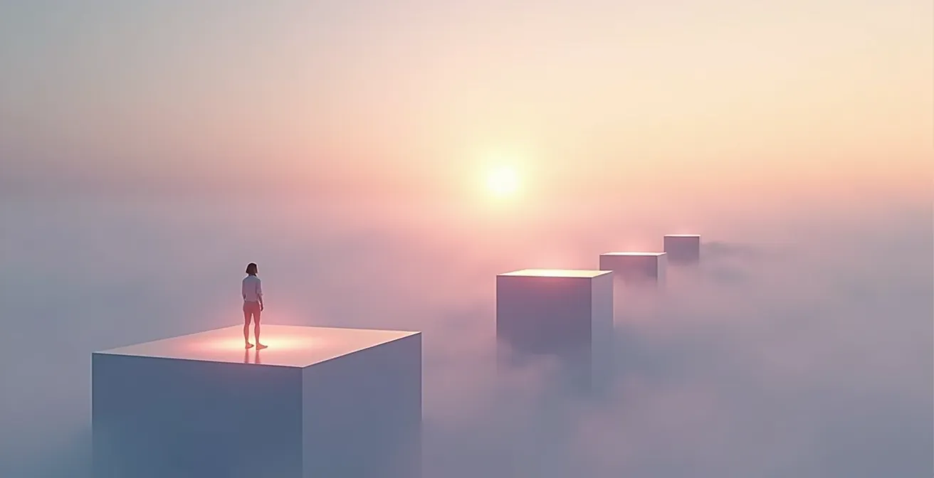 Visual representation of spaced repetition intervals strengthening memory over time